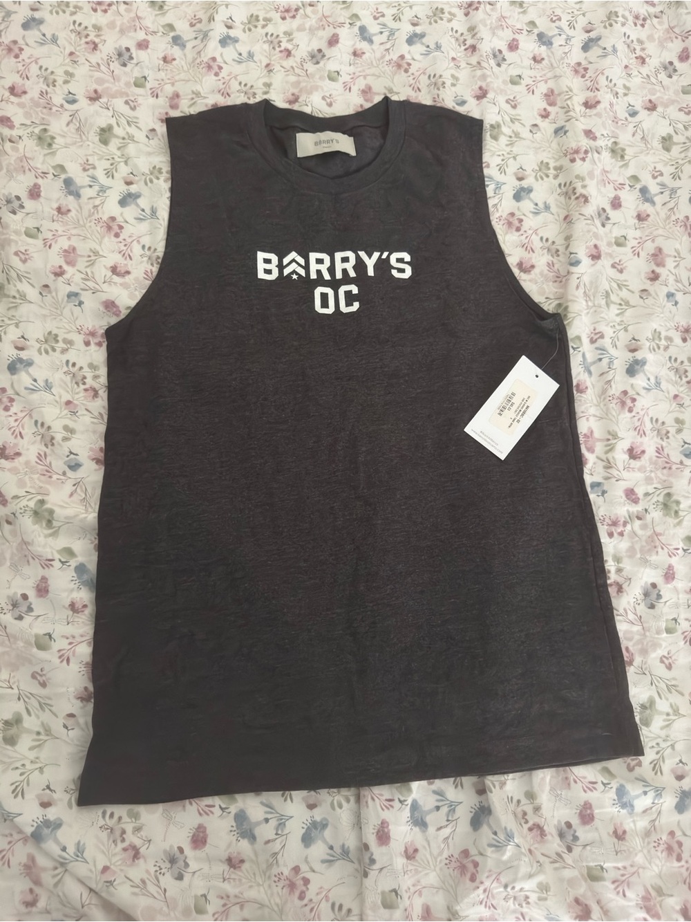 Barry's OC Black Sleeveless Muscle Tee